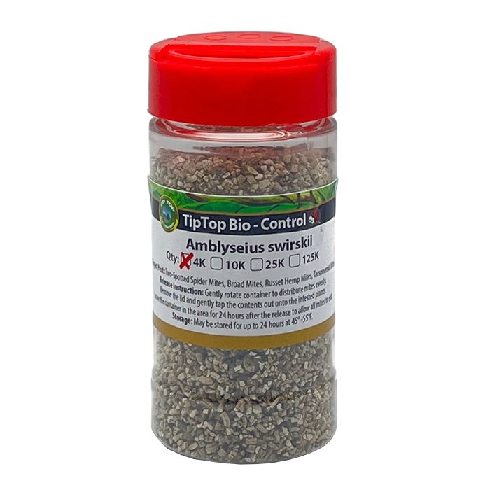 Tip Top Bio-Control Amblyseius Swirskii Beneficial Insects, Bottle of 4,000