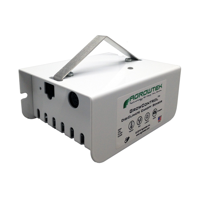 Agrowtek GrowControl SXC Indoor Climate Sensor With Plant Leaf IR Temperature Sensor & CO2 PPM Sensor