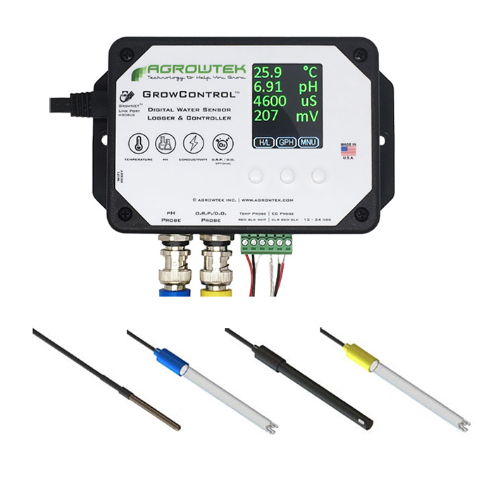 Agrowtek GrowControl SXHM Hydroponics Sensor Kit