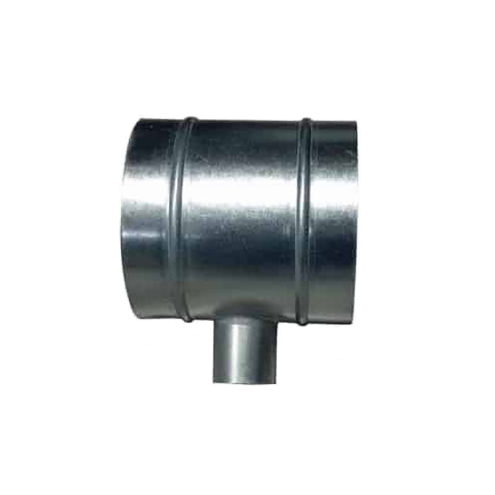 DimLux T-Piece Ducting Connection for Nanotube Air Extraction, 160mm x 50mm