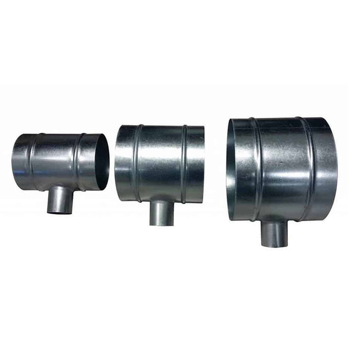 DimLux T-Piece Ducting Connection for Nanotube Air Extraction