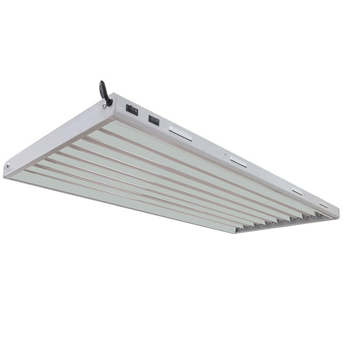 Covert 4 ft. 8 Bulb Fluorescent T5 Grow Light with 6,500k Bulbs