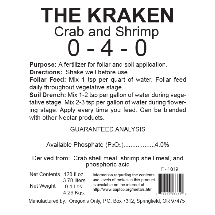Nectar for the Gods The Kraken