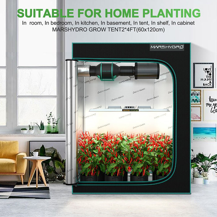 Mars Hydro 2' x 4' TSL 2000 LED Grow Tent Kit