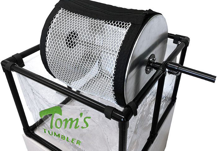 Toms Tumbler TTT 1600 Handcrank Trimming Machine