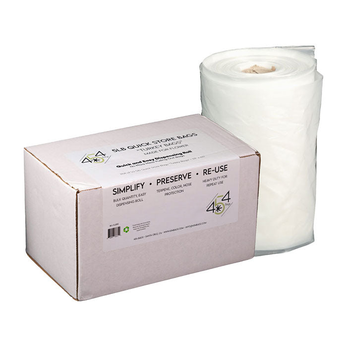 454 Bags Standard "Not for Turkey" Bags, 33 Gallon Bags 33 Inch x 40 Inch, Clear - Pack of 50