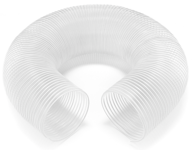 Twister T2 Trim Saver 6" PVC Vacuum Hose, 6 ft.