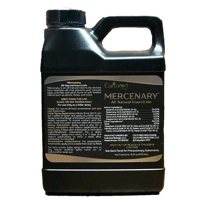 Cultured Biologix Mercenary Insecticide, 16 oz.