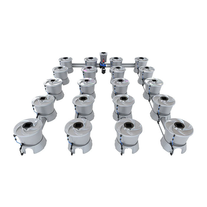 Alien Hydroponics V-System 20 Pot RDWC Hydroponic System
