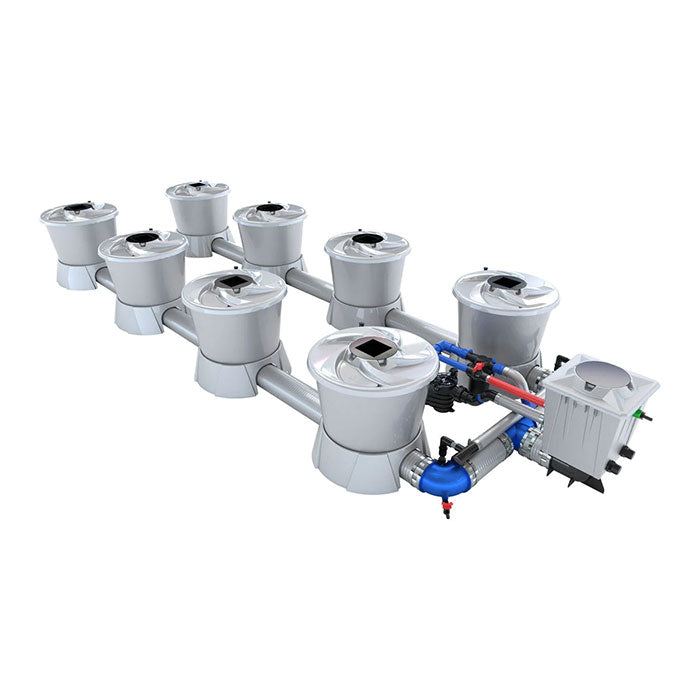 Alien Hydroponics V-System 8 Pot RDWC Hydroponic System