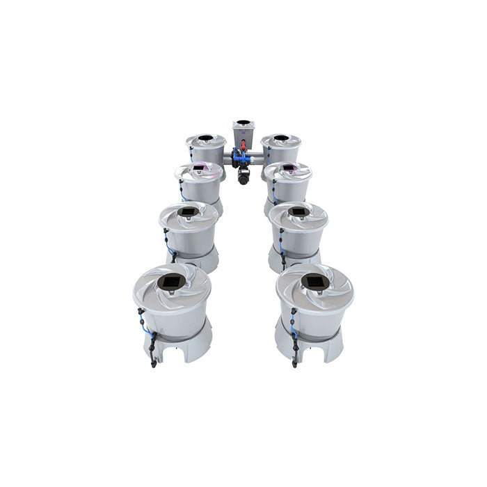 Alien Hydroponics V-System 8 Pot RDWC Hydroponic System