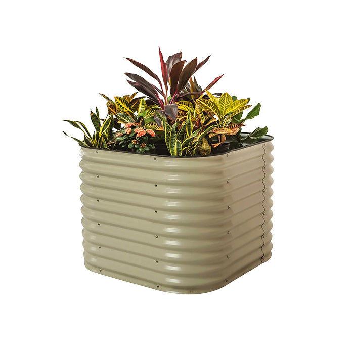 Vego Garden 32 Inch Tall 4 in 1 Modular Metal Raised Garden Bed Kit