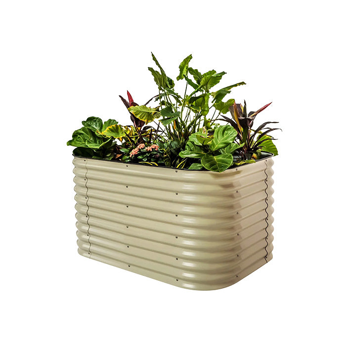 Vego Garden 32 Inch Tall 6 in 1 Modular Metal Raised Garden Bed Kit