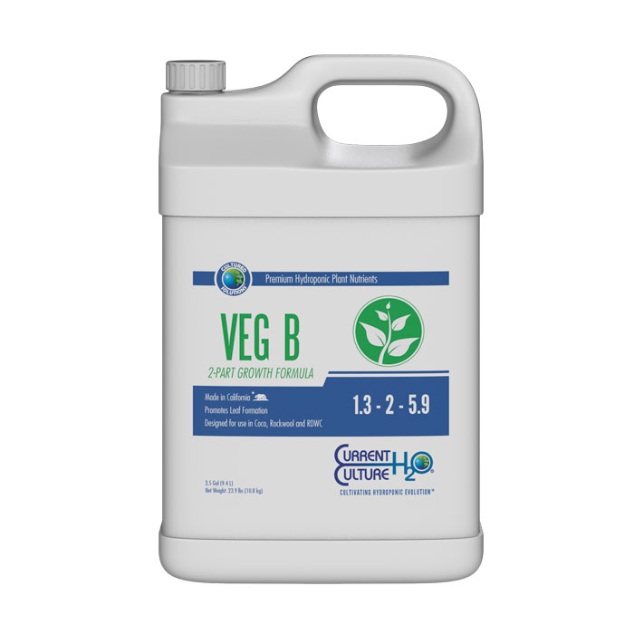 Cultured Solutions Veg B, 2.5 Gallon