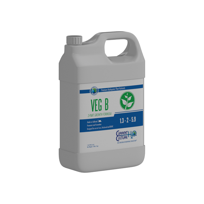 Cultured Solutions Veg B, Quart