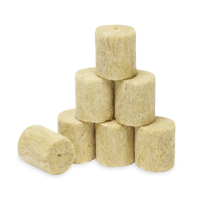 VidaWool Rockwool Round 1.5 Inch Propagation Plug