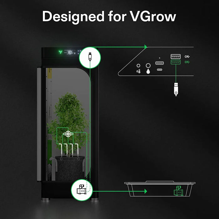 Vivosun FlexFeed Drip Irrigation Kit for VGrow Smart Grow Box
