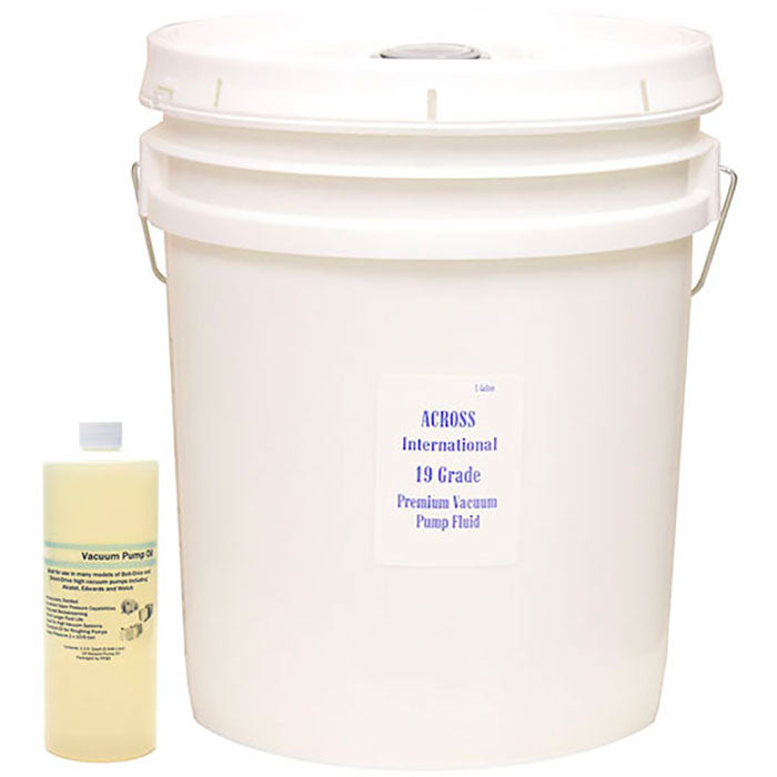 Across International Ultra Grade 19 Vacuum Pump Oil for Mechanical Pumps, 1 Quart
