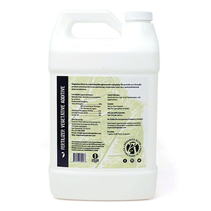 Organics Alive V-S Grow