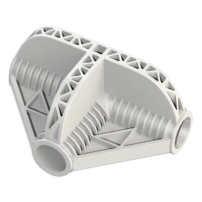 Secret Jardin 4 Axes T Shape Corner, 1.2 in.