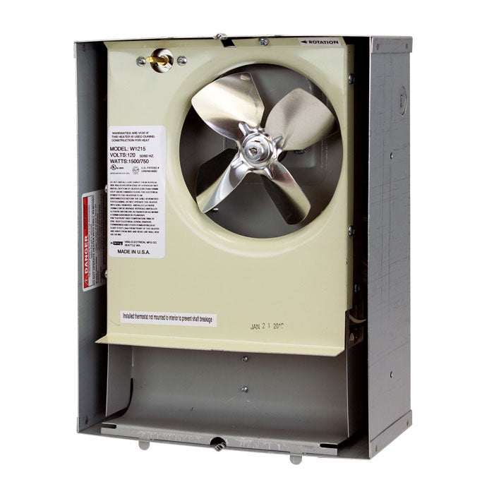 King Electric W Economy Wall Heater, 1500/750 Watt, 120 Volt