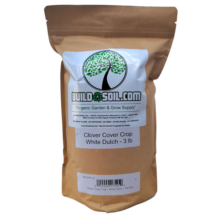 BuildASoil White Dutch Clover Cover Crop