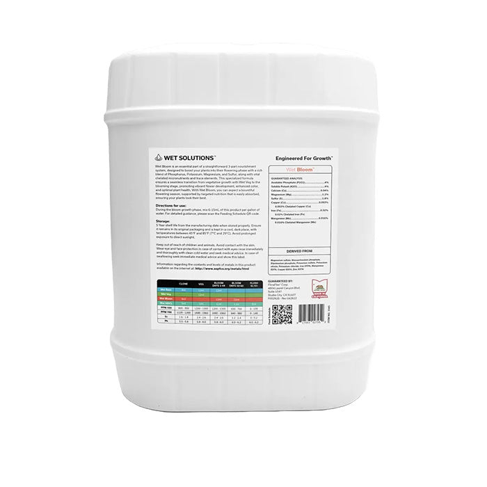 FloraFlex Wet Solutions Wet Bloom, 5 Gallon