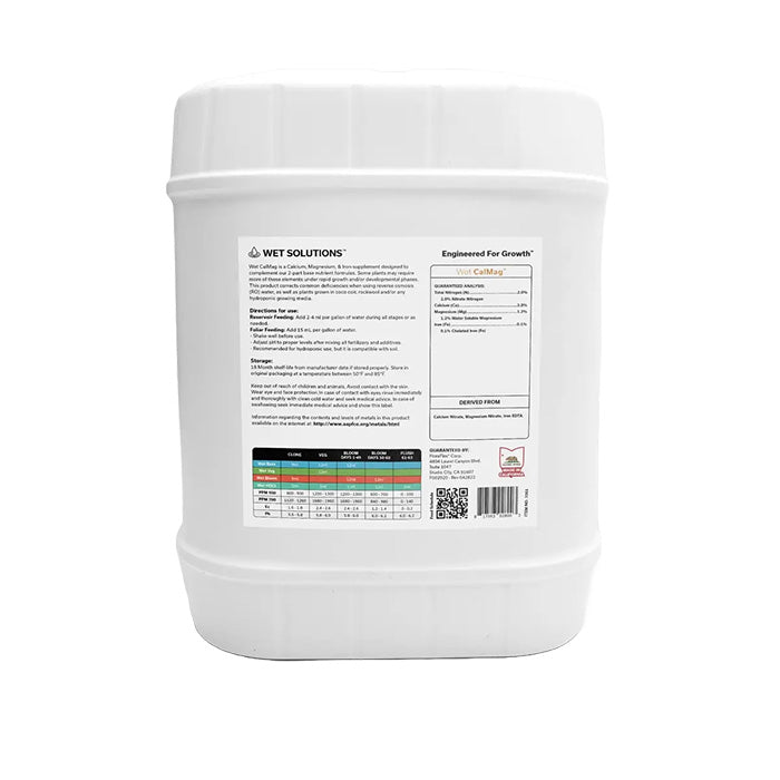 FloraFlex Wet Solutions Wet CalMag, 5 Gallon