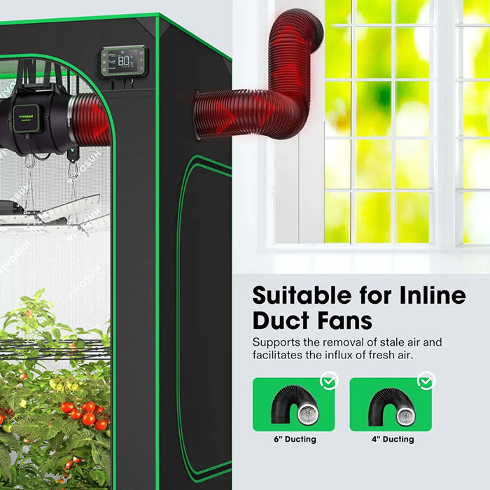 Vivosun Window Duct Kit and Portable AC Window Seal Kit