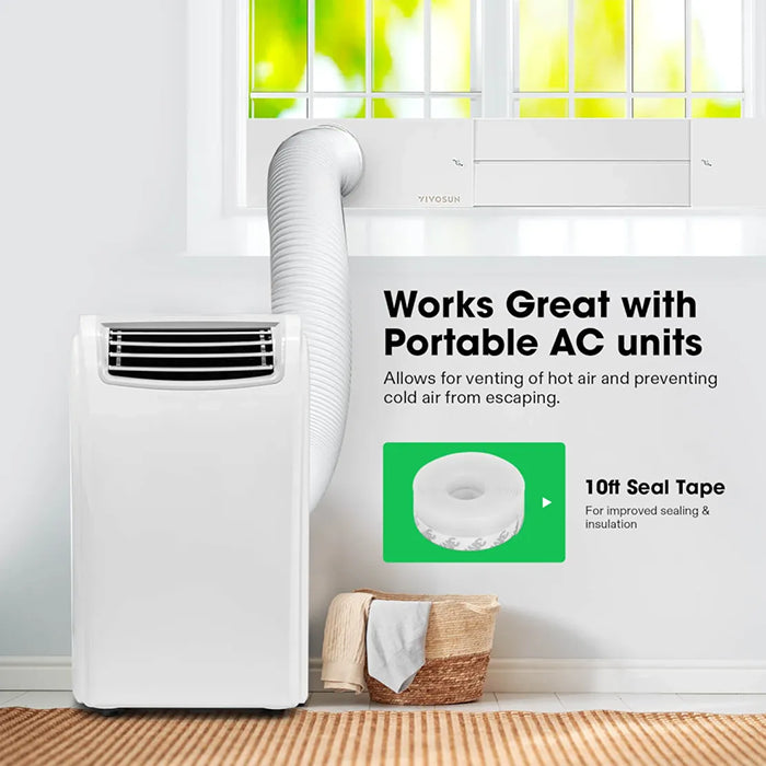 Vivosun Window Duct Kit and Portable AC Window Seal Kit