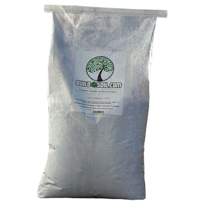 BuildASoil Worm Casting Vermicompost, 1 Cu Ft