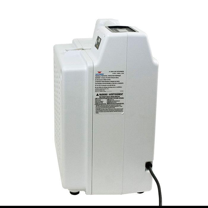 XPOWER X-2800 Professional 3-Stage HEPA Air Scrubber, 1/2 HP, 550 CFM