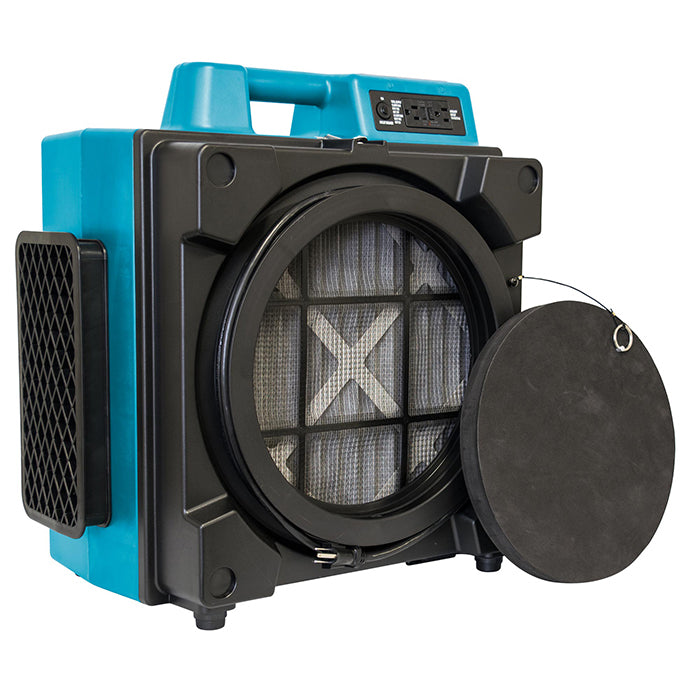 XPOWER X-3400A Professional 3-Stage HEPA Air Scrubber, 1/2 HP, 600 CFM