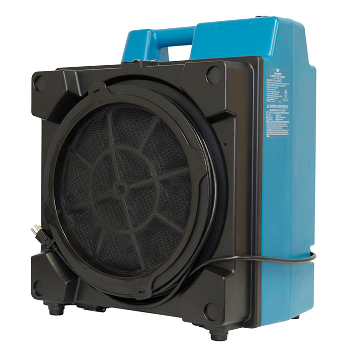 XPOWER X-3580 Professional 4-Stage HEPA Air Scrubber, 1/2 HP, 600 CFM