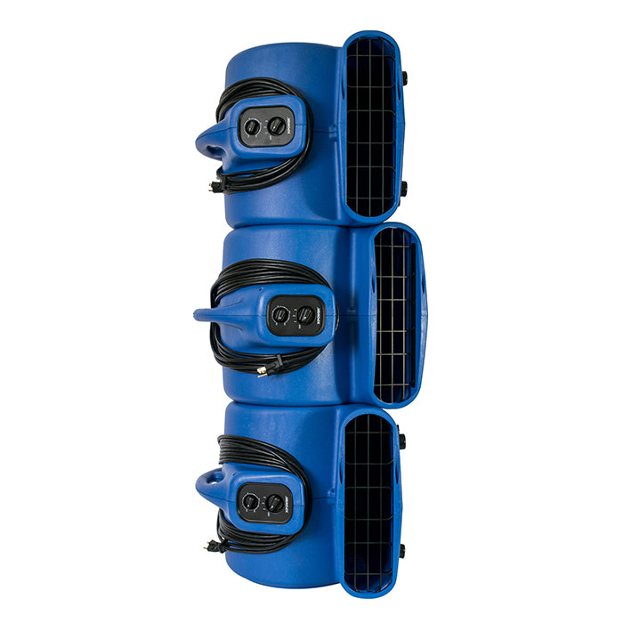 XPOWER 800-Series X-800TF Air Mover with Timer & Filter Kit, 3/4 HP, 3200 CFM