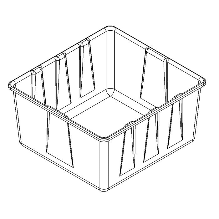 Triminator Plastic Trim Bin for XL Trimmer