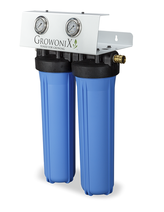 GrowoniX 420 GPH XL Scrubber Dechlorinator and Sediment Filter System with KDF/CAT Premium Carbon Filter