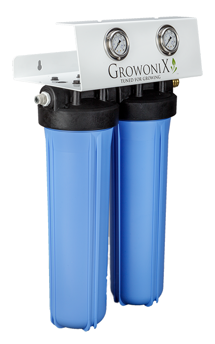 GrowoniX 420 GPH XL Scrubber Dechlorinator and Sediment Filter System with KDF/CAT Premium Carbon Filter