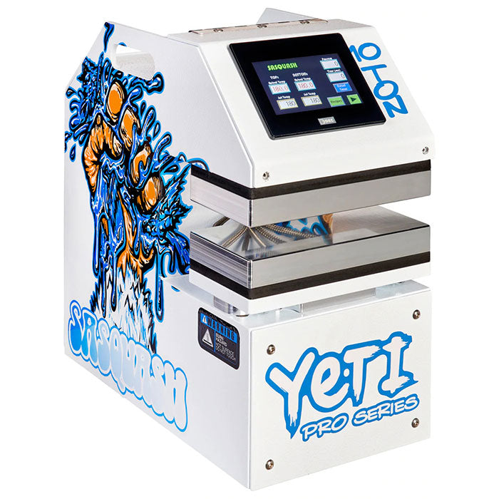Sasquash Yeti Pro Series Rosin Press with Hand Pump, 10 Ton
