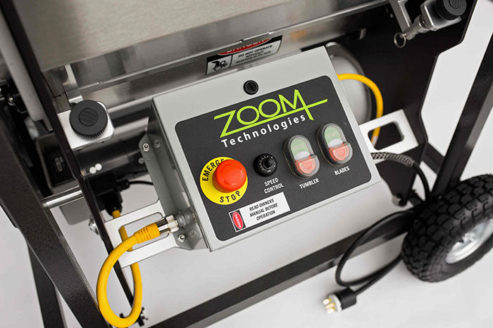 Zoom Technologies Zoom Pro Trimming Machine with Hybrid Tumblers & Leaf Collector