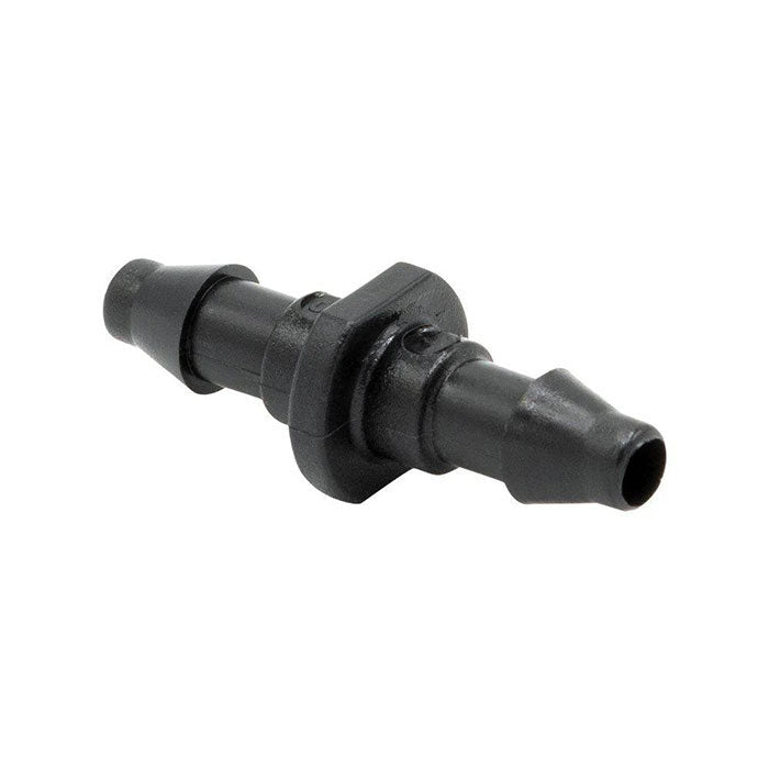 DIG Barbed Long Straight Connector Fitting, Black, 1/4 Inch  - Pack of 800