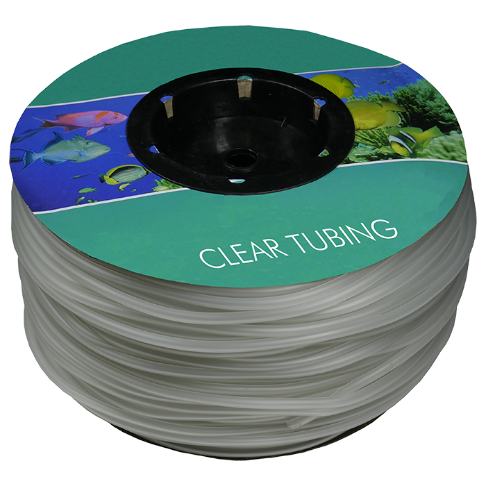 Hailea Clear Tubing, 0.2 Inch OD x 0.15 Inch ID,  650' ROLL
