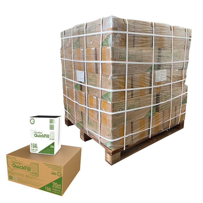 FloraFlex QuickFill Bag, 45% WHC, 1 Gallon, Pallet of 2000