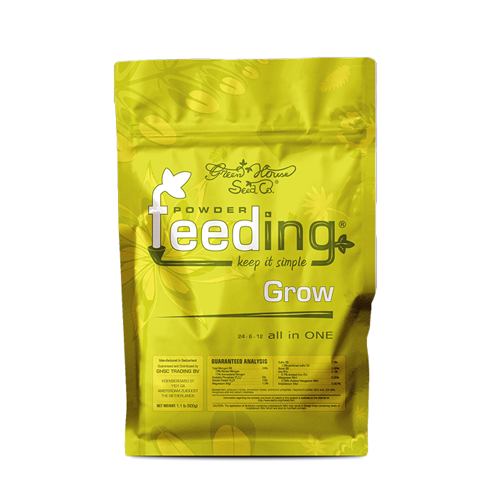Green House Feeding Mineral Line Grow
