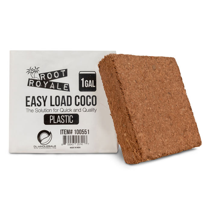 Root Royale Easy Load Coco Plastic Grow Bag, 1 Gallon