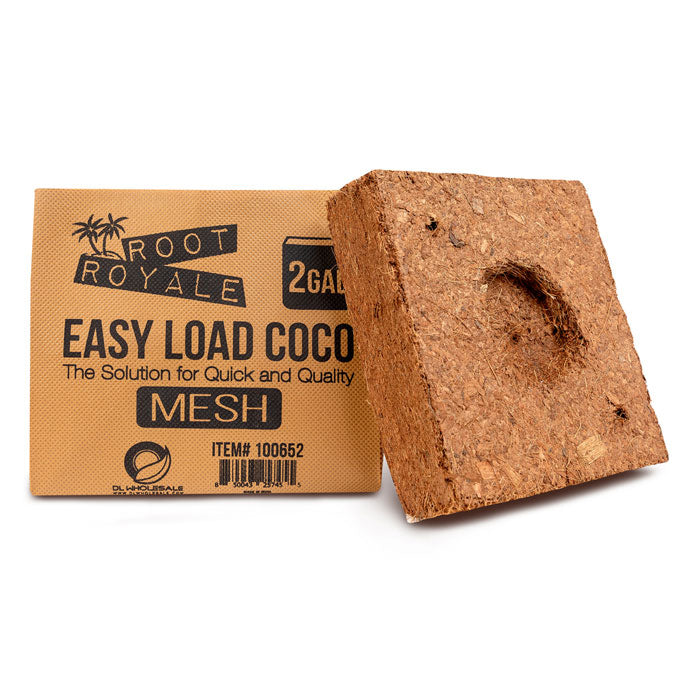 Root Royale Easy Load Coco Mesh Grow Bag, 2 Gallon