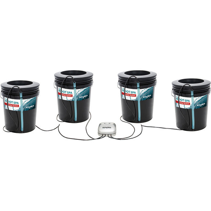 Active Aqua Root Spa 5 Gallon, 4 Bucket Hydroponics System