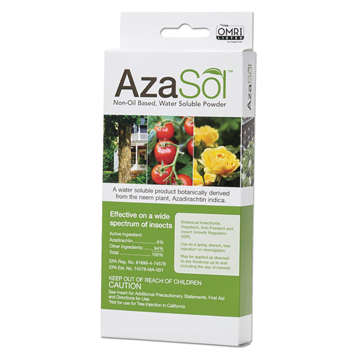 Arborjet AzaSol Broad Spectrum Insecticide, 6 oz. - Pack of 8 0.75 oz. Packets