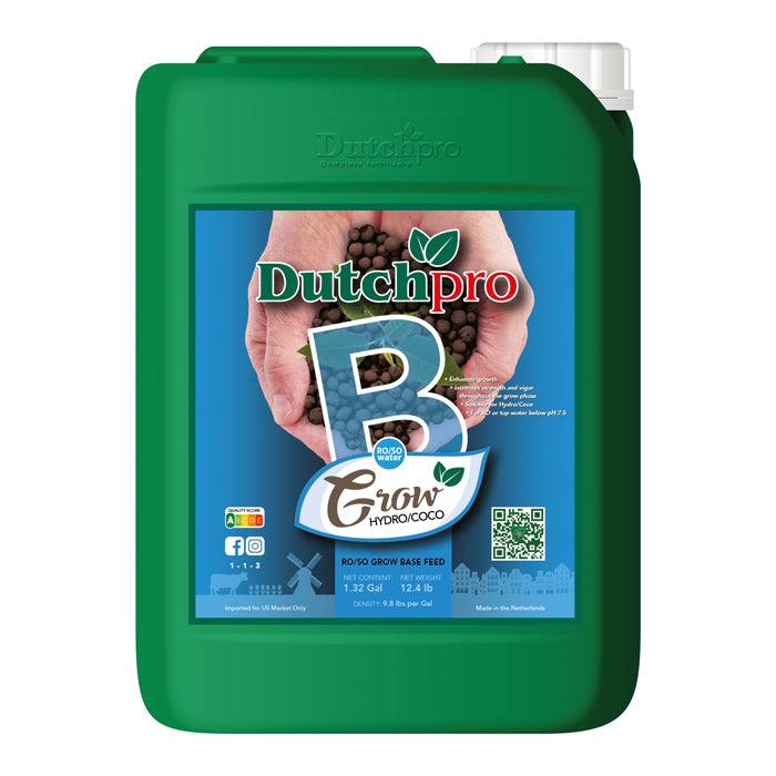 DutchPro Base Feed Grow Hydro/Coco B, 5 Liter