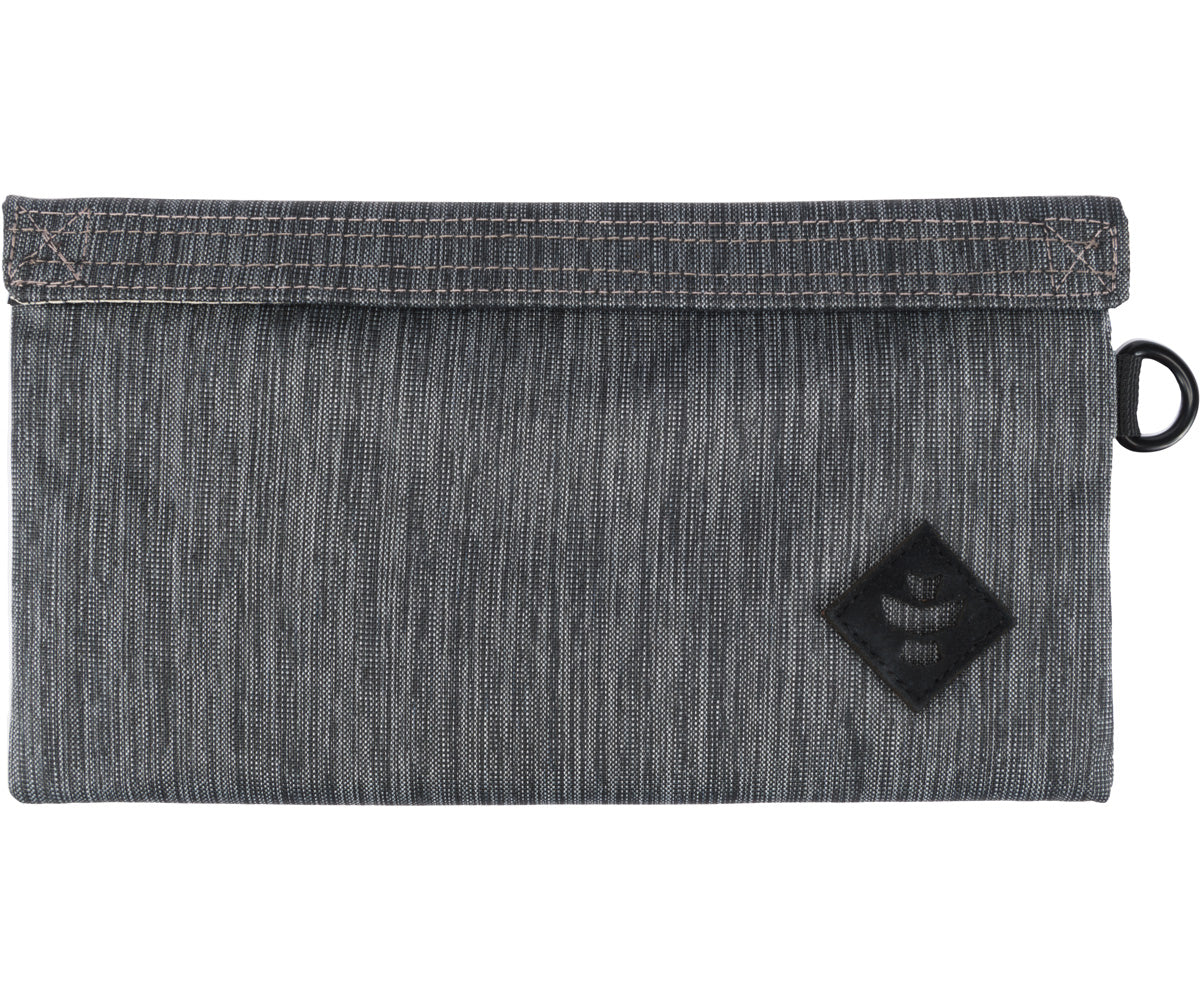 Revelry Supply The Confidant Small Odor Absorbing Bag, Striped Black